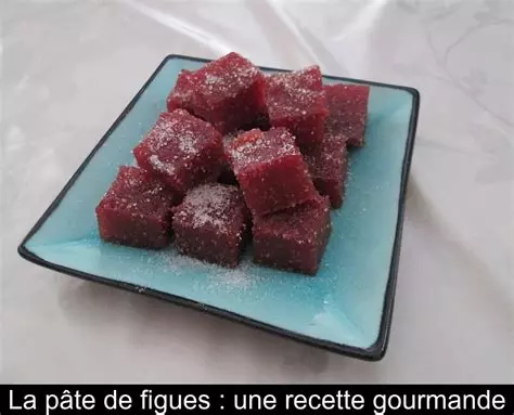 Pâte de fruit figue