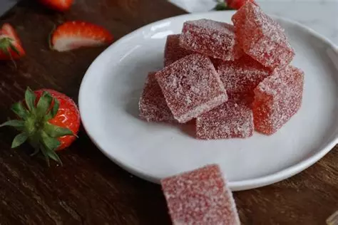 Pâte de fruit fraise