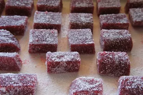 Pâte de fruit framboise